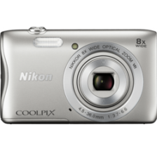 Nikon Coolpix S3700 Ασημί